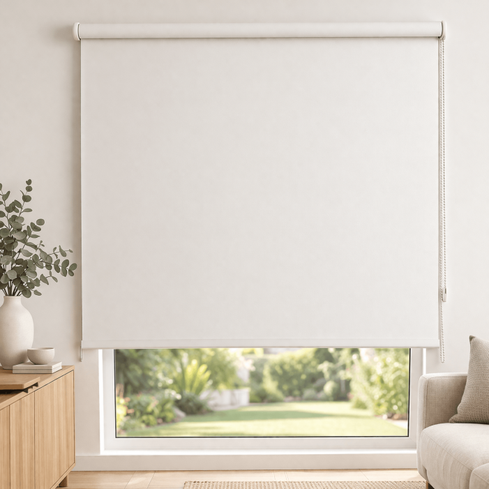 Cortina enrollable opaca